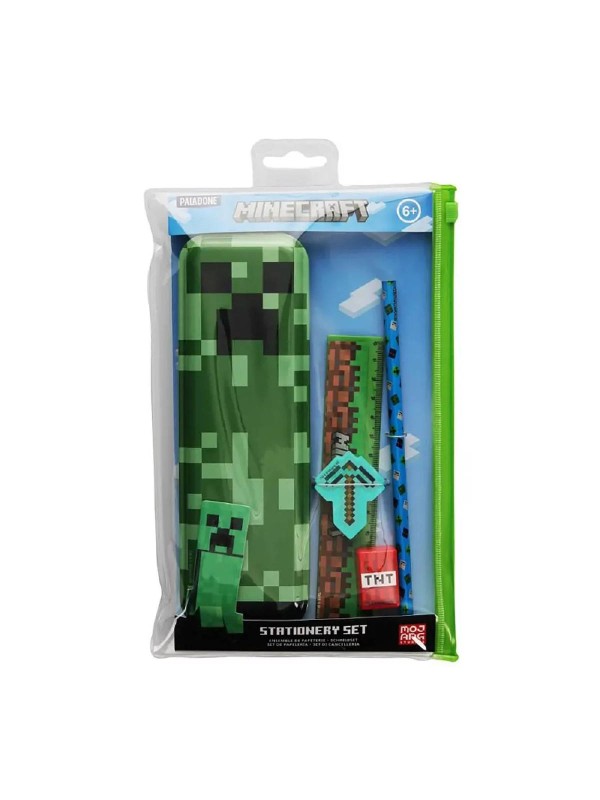 Minecraft Creeper And Tnt Σούπερ Σετ Ειδών Γραφείου