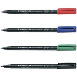 Μαρκαδόρος Διαφανειών Staedtler F-318 0.6mm Ανεξίτηλος