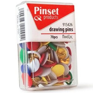 Πινέζες Pinset 70 τεμ.