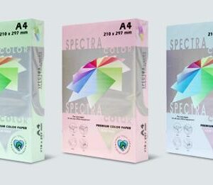 Χαρτόνι Α4 160 γρ. SPECTRA 250 Φύλλων Παλ Χρώματα