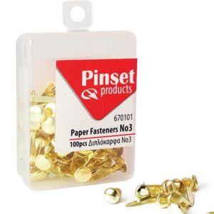 Διπλόκαρφα Pinset +EFO No3 100 τεμ. 3/4* 19mm