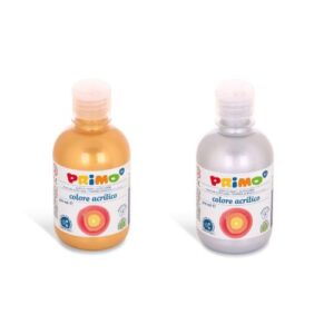 Primo Ακρυλικά Χρώματα Ασημί και Χρυσό 300ml CMP