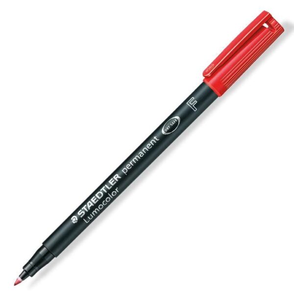Μαρκαδόρος Διαφανειών Staedtler F-318 0.6mm Ανεξίτηλος