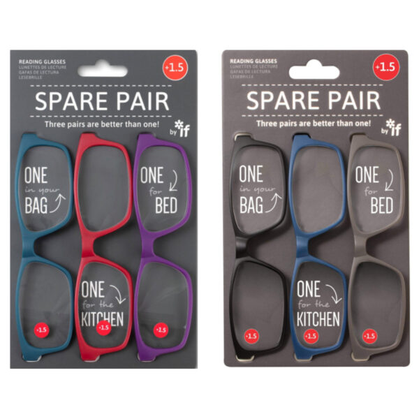 Γυαλιά Πρεσβυωπίας Σετ 3τμχ - If Spare Pair
