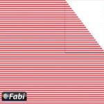 Χαρτόνι Κανσόν Fabi 50x70εκ Ριγέ Mini