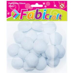 Pompoms FABI 5cm 20 τεμ.