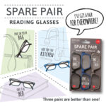 Γυαλιά Πρεσβυωπίας Σετ 3τμχ - If Spare Pair